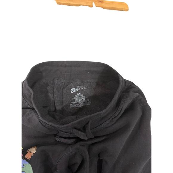 Pacsun DARE Men's Black Printed Jogger Sweatpants Size Large - Picture 3 of 6